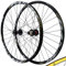GEIRONV 26-Zoll Fahrrad Vorder Und Hinterrad, Aluminiumlegierung 27,5/29er MTB Fahrrad Laufradsatz Doppelwandig 32H-Nabe 4 Abgedichtete Lager Scheibenbremsfelge(9 * 100/10 * 135mm,26inch)