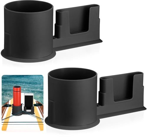 Soulchen Paddelbrett, Becherhalter, Kajak-Getränkehalter, Paddelbrett, Zubehör, Ständer für Handy, Trinkflasche, Boot, Angelwerkzeug, Köder, Aufbewahrung, Sup, Surfbretter, Kanus, Kajak, Angelzubehör