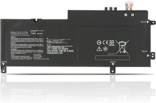 JCEQNVWL C41N1809 Laptop Battery Compatible for ASUS Zenbook Flip 15 UX562FD UX562FDX UX562 UX562FN Q536F Q536FD Series Notebook 0B200-03440000 15.4V 57Wh 3740mAh