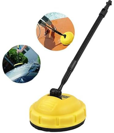 Patio Cleaner Pressure Washer For Karcher K1-K7, Patio Cleaner Head For Karcher, Dirt Cleaner Scrubber, Patio Cleaner Home Car Cleaning Tool, Wall Cleaner Car Accessories