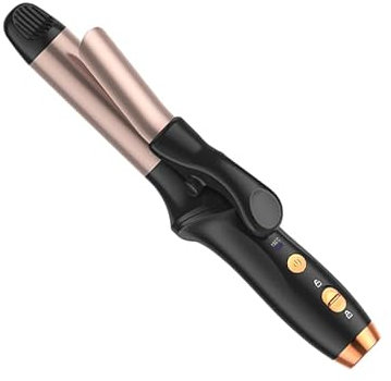 Mini Schnurloser Lockenstab, 25mm Curling Iron mit 3 Einstellbare Temperatur, USB aufladbar, tragbar Reise-Lockenstab für Haarstyling