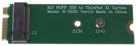 Watreketal For M.2 SSD To X1 Carbon Ultrabook Adapter Converter Card Replacement For 20+6pin Board Card