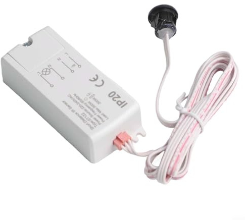 Wave Motion Sensor Switch Infrared Touchless Control for Cabinets 220-240V AC 50/60Hz 5A 500W Max Load Compact Design for Easy Installation