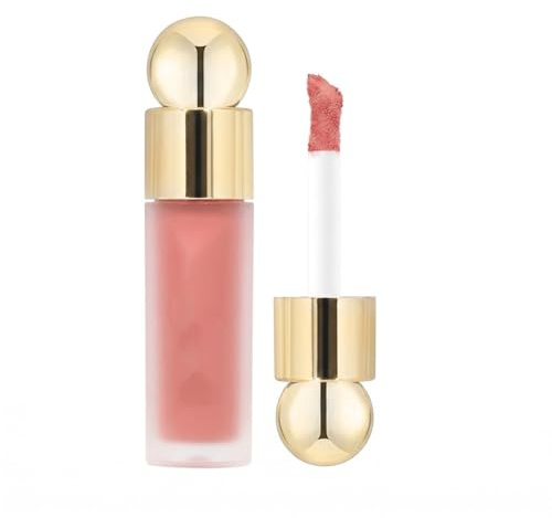 Blush Liquide Mat 7.5ml, Fard à Joues Crème avec Applicateur Éponge, Texture Légère et Longue Tenue, Maquillage Visage Effet Bonne Mine Naturel, Teinte 03