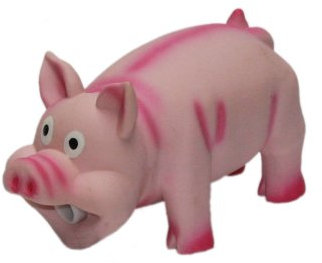 Nobby Latex Schwein, pink, 15 cm, 1 Stück