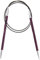 KnitPro K47133 Rundstricknadel, Metal, Lila, 80cm / 6mm