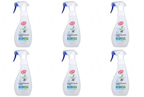 (6 PACK) - Ecover - Window & Glass Cleaner | 500ml | 6 PACK BUNDLE
