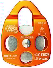 Kong Carrucola Extra Roll, Arancione, 11 cm