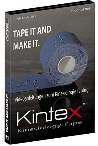 Kintex DVD für Kinesiologie Taping, 34 Anlagevideos, Taping Anleitung, Tape it and make it