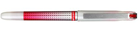 Uni-ball 125997000 0.7 mm Fine Eye Needle Rollerball Pen - Red (Pack of 12)