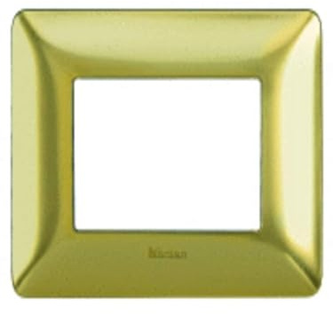 Bticino AM4803GOS Placca Matix 3 Moduli, Oro Satinato