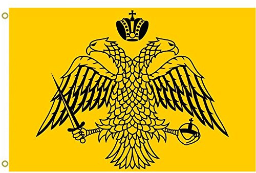 Flagge Attributed to The Byzantinisches Imperium, 9 x 152 cm