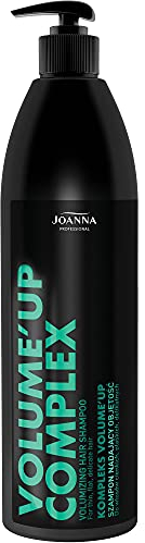 Joanna Professional Volume Up Haarpflege-Serie - mit Meereskollagen & innovativem Volumen-Komplex - Volumen gebendes Haarshampoo für dünnes Haar & mehr Haarvolumen - 1000 ml