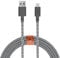 Native Union BELT Cable XL - 3m (10ft) Ultra-Strong Reinforced [MFi Certified] Lightning to USB Charging Cable with Leather Strap compatible with iPhone/iPad (Zebra)