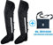 HOCK Regengamaschen Überschuhe Extra Lang - Die Praktische Alternative zur Regenhose - 100% Wasserdicht - Schutz vor Schnee und Regen beim Radfahren (schwarz, S (36-38))