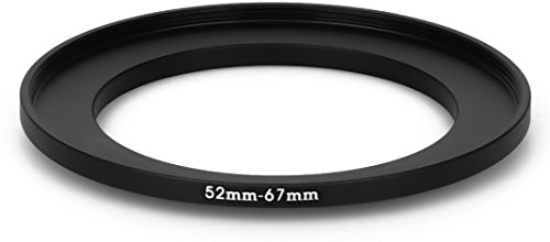 52 mm - 67 mm Filter Adapter Step-Up Adapter Filteradapter Step Up 52-67