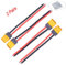 Boladge 2 Paar Amass XT-60 XT60H Männlich und Buchse Stecker Verbinder Adapter Kabel mit 15CM 12AWG Kabel für RC Lipo Batterie FPV Racing Drohne