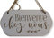 Craf'u Bienvenue chez Nous Plaque de Porte en Bois Panneau à Suspendre Décoration de Maison (Moyen 11,4 x 22,8 cm)