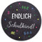 Nastami 50 x Sticker Endlich Schulkind Schulanfang Einschulung Aufkleber