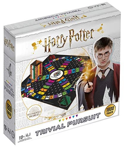 Trivial Pursuit Harry Potter XL Harry Potter Fanartikel Alter 12+ Deutsch, Inklusive Würfelturm