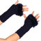 MoreChioce Kunstfell Armstulpen,Damen Winter Wärm Handschuhe Kunstpelz Handwärmer Manschetten Gestrickte Stulpen Handstulpen Armmanschette,Marine