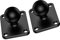 1 Inch Ball Connector with Square Base, Hollow Ball Adapter, Motorcycle Satellite Navigation Mount, GPS Ball System, Compatible with RAM Mount/iMESTOU Mount (2pcs, SZZS-R6)