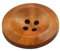 15 edle Holzknöpfe 25mm braun 4-Loch rund Knopf zum annähen aufnähen dunkelbraun Holzknopf Knopf Bastelknöpfe Dekoknöpfe Jackenknöpfe scrapbooking