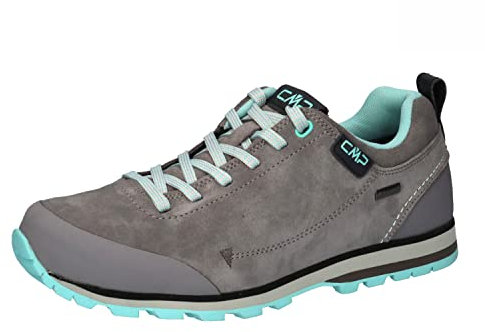 CMP - Elettra Low Wmn Hiking Shoe Wp, Woman, Cemento-Acqua, 41