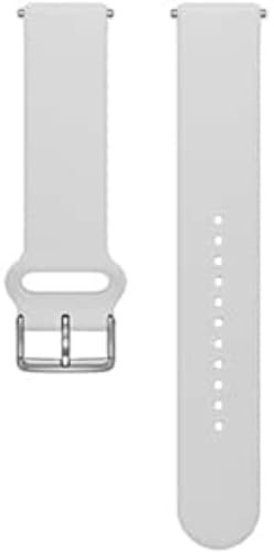 Polar Wristband (Compatible with Unite, Ignite and Pacer Series) Pulsera de 20 mm, Unisex Adulto, Blanco, S-L, 20mm