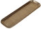Orientalisches Tablett aus Aluminium Jabar 58cm | Marokkanisches Teetablett in der Farbe Gold | Orient Goldtablett goldfarbig | Orientalische Dekoration auf dem gedeckten Tisch