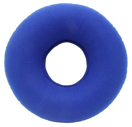 Sitzring,Hämorrhoiden Sitzkissen Rundkissen Kissen Aufblasbar Donut Sitzring Nach Op Anti Dekubitus Kissen für Hämorrhoiden Steibbeinschmerzen Rollstühle Schwangere