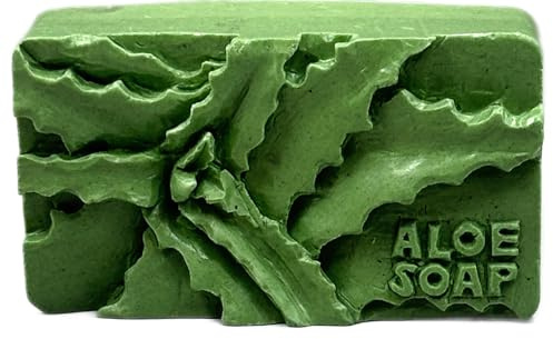 Aloe-Vera-Silikonform zur Seifenherstellung, Wachs, Harz, Gips, Kerzen, horizontal