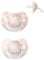 Suavinex, Schnuller für Babys von 0-6 Monaten, Neugeborene, 2er-Pack, Schnuller mit Physiologischem Sauger SX Pro aus Silikon, Symmetrisch, Superweich und Flexibel, Dreams Pink