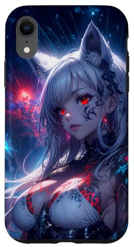 Anime Girl Hülle Süßes Kawaii Waifu japanisches Anime Hülle für iPhone XR