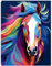Cheval Diamond Painting Adulte, Animal Diamant Painting, Cheval Peinture Diamant Kit artisanal de décoration murale pour la maison (30x40cm)