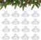 EUIEUT 60 Stück Saugnapf für Lichterkette Saugnäpfe mit Kabel-Schlitz Transparent Saugnapfhalter für Fenster Saugnapf Lichterkette Weihnachten zur Anbringung von Lichterketten und Dekorationen Ø 30mm