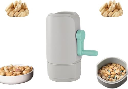 Pelador de nueces automático, abridor de pistachos eficiente, abridor de pistachos con cáscara de maní, descascarador de maní automático con manivela, para herramienta de cocina doméstica