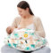 momcozy Nursing Pillow With Breastfeeding - Ergonomic Support & Original Security Fence to Baby' Safety - Making Breastfeeding Easy and Comfort for Mom & Baby - Removable Cotton Cover