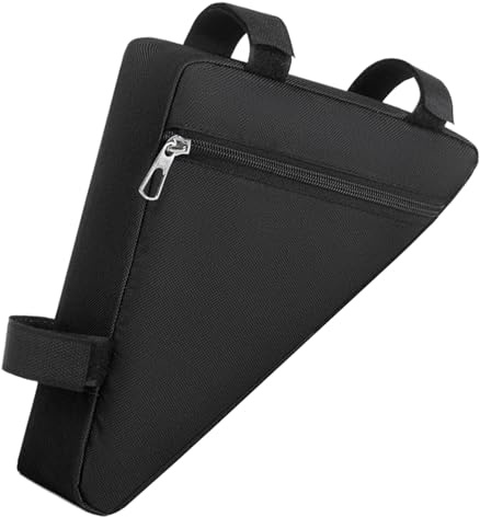 Jubilofex Werkzeugtasche für Fahrradrahmen – dreieckige Tasche für Fahrräder, Fahrradrahmentasche | Leichtes und dünnes Fahrradzubehör zur Aufbewahrung von Kabelschlössern, Reparaturwerkzeugen