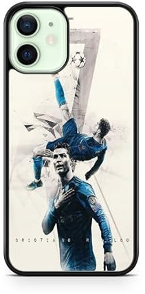 Générique Phone Case Compatible with Iphone 12 Mini Cristiano Ronaldo Legend Football Gold Ball Ronaldo Messi Neymar Mbappe Ref 5705