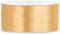 25 Meter Satinband Honig Gold 38mm Schleifenband Satin goldenes Dekoband edel Geschenkband für Hochzeit Jubiläum Kommunion Geschenkverpackung Stoffband goldene Schleife