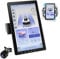Autoradio Single Din con Wireless Apple CarPlay e Android Auto - 10.1 Schermo Touchscreen Rotante con Bluetooth 4.1, FM Radio Digitale, GPS Navigazione, Retro Camera, Mirror Link, Controllo Vocale