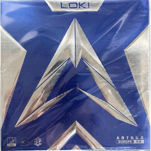 Loki Arthur Europe schwarz max. (2,1mm) - Profi Tischtennisbelag