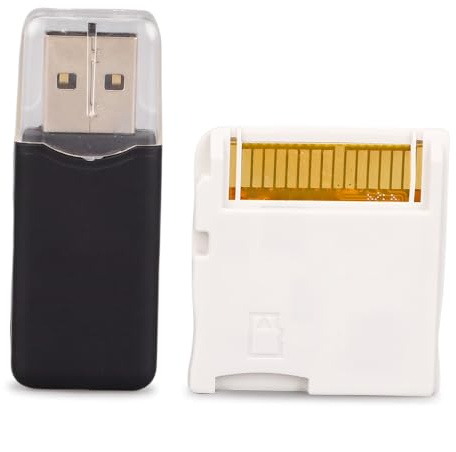 Bewinner 2025 Flash Card for NDS 3DS 2DS XL Game Console, ASIC Chip Flash Memory Card with USB Reader, Video Game Memory (White)