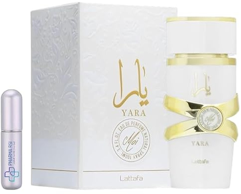 Pharma RSI Beauty Bundle - Yara MOI 100ml + Atomizador recargable 5ML. EDP Importado de Dubái.