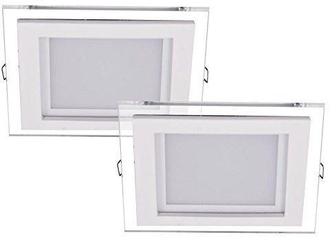 Paulmann 92706 Einbauleuchten-Set Premium Line Strahler DecoDice Komplettset LED Weiß starr 2er Set 2x7,5W Warmweiß 350 mA 18VA inkl. Leuchtmittel