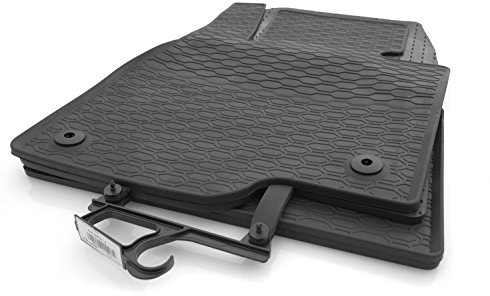 Gummimatten Set für Mazda 6 GJ 2012> Gummi Matten Fußmatten in Original Qualität 4-teilig Schwarz Geruchsneutral