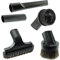 SPARES2GO Mini Crevice Stair & Round Brush Tool Kit for AEG Vacuum Cleaners (32mm)
