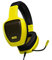 Ozone Gaming Rage Z50 - OZRAGEZ50GLY - Auricular Gaming con Micrófono, Color Negro/Amarillo, Ajustable