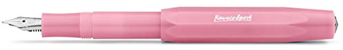 Kaweco FROSTED SPORT Füllhalter Blush Pitaya I Premium Füllfederhalter für Tintenpatronen mit hochwertiger Stahlfeder I Füllfederhalter 13 cm I Füller in Pink I Federbreite: F (Fein)